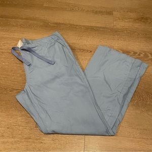 HPI nurse scrubs blue medium inseam 28”